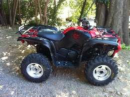 Quad YAMAHA Grizzly 550 RED DIAMOND occasion